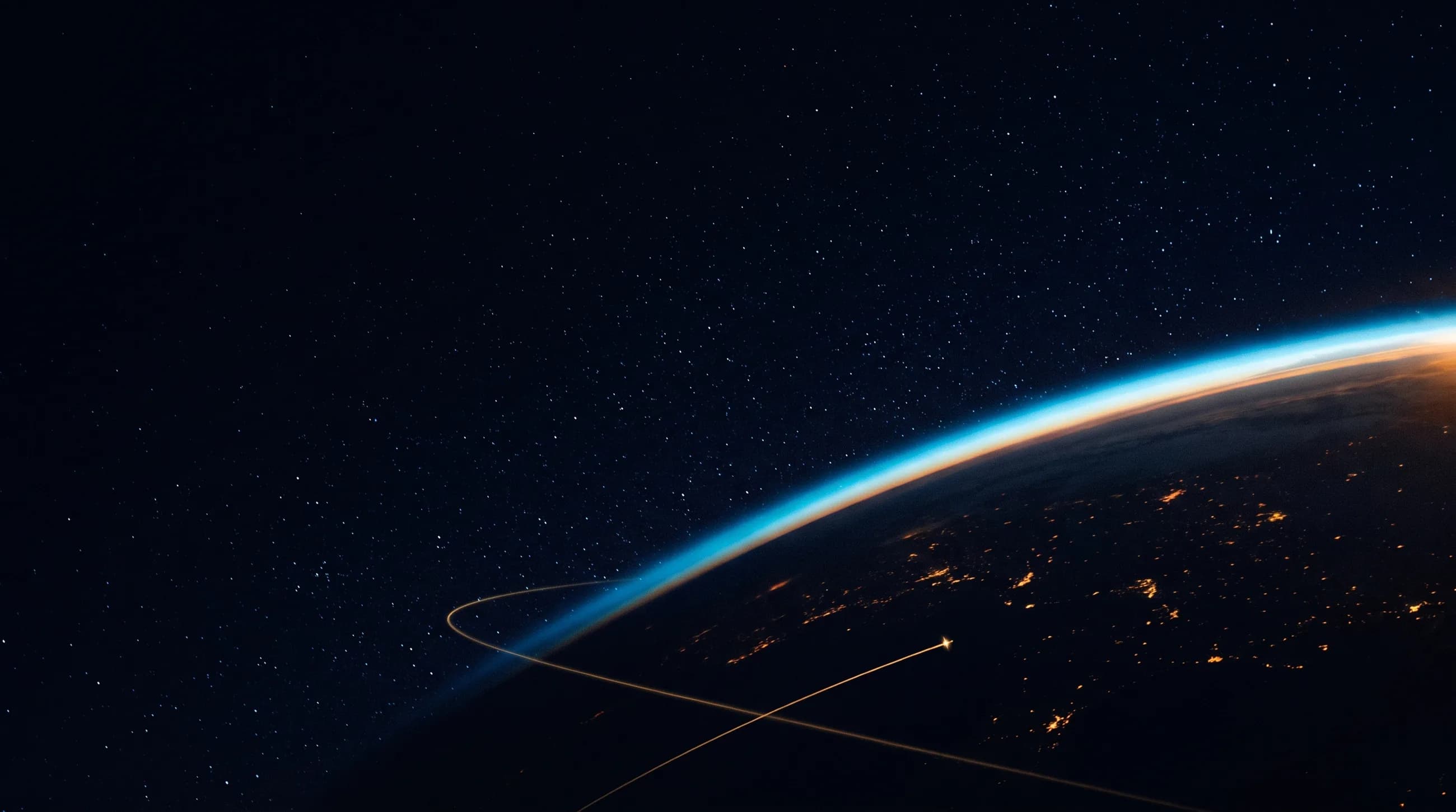 Orbit's deep-space launch artwork
